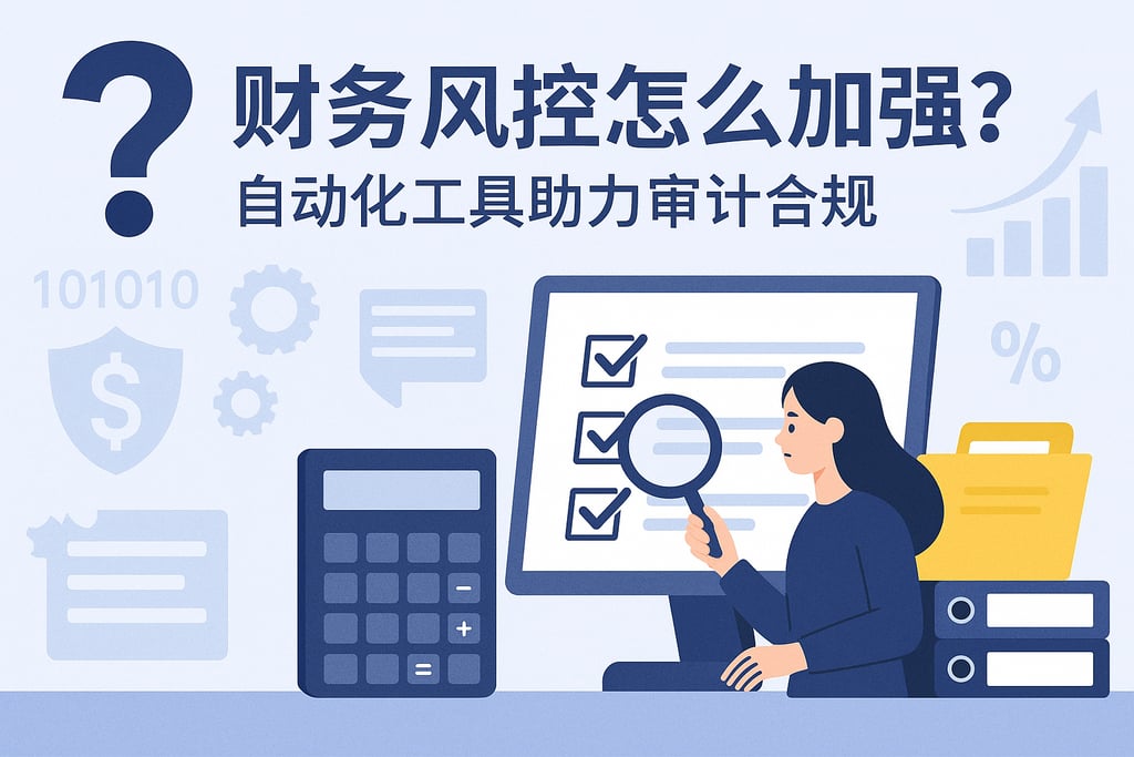 财务风控怎么加强？自动化工具助力审计合规
