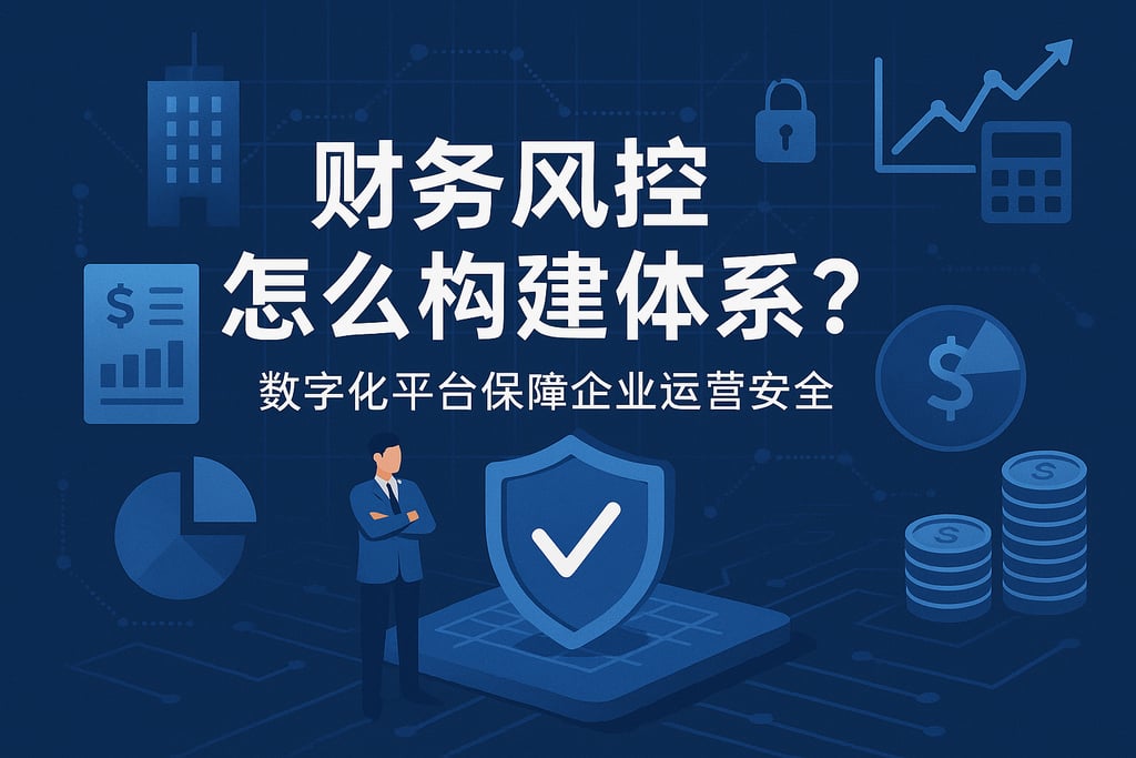 财务风控怎么构建体系？数字化平台保障企业运营安全