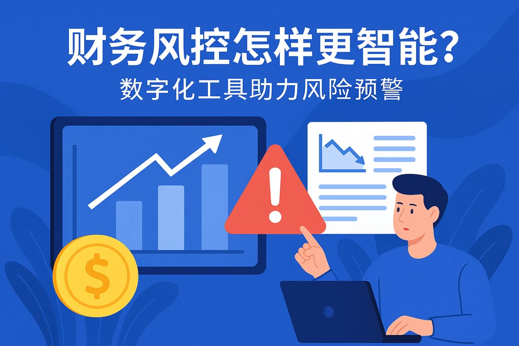 财务风控怎样更智能？数字化工具助力风险预警