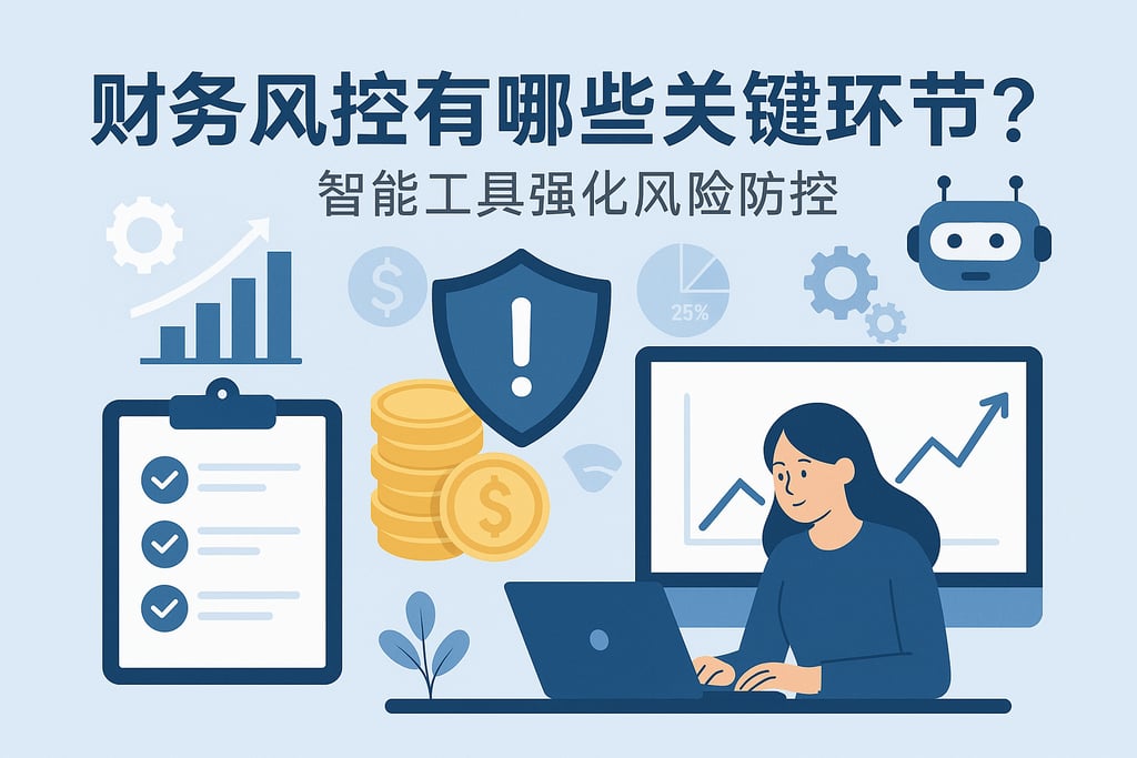 财务风控有哪些关键环节？智能工具强化风险防控