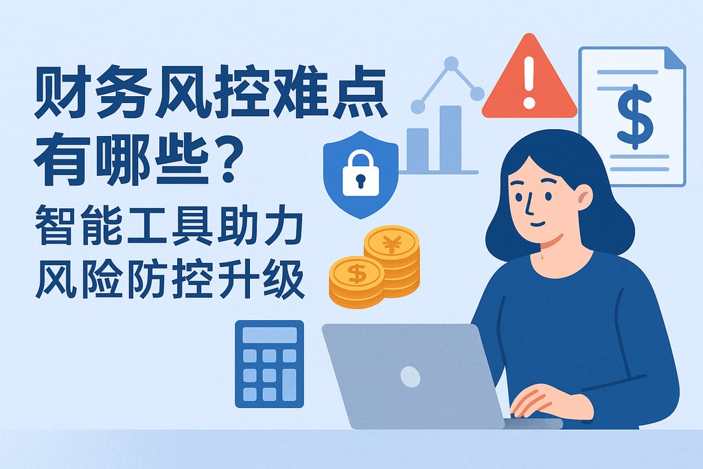 财务风控难点有哪些？智能工具助力风险防控升级