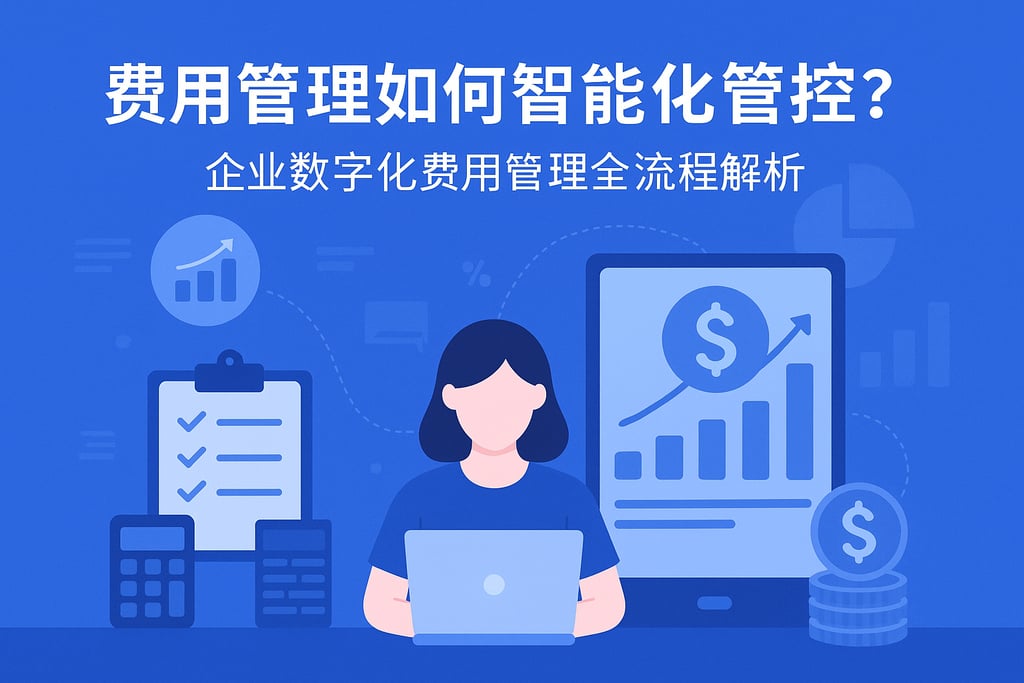费用管理如何智能化管控？企业数字化费用管理全流程解析