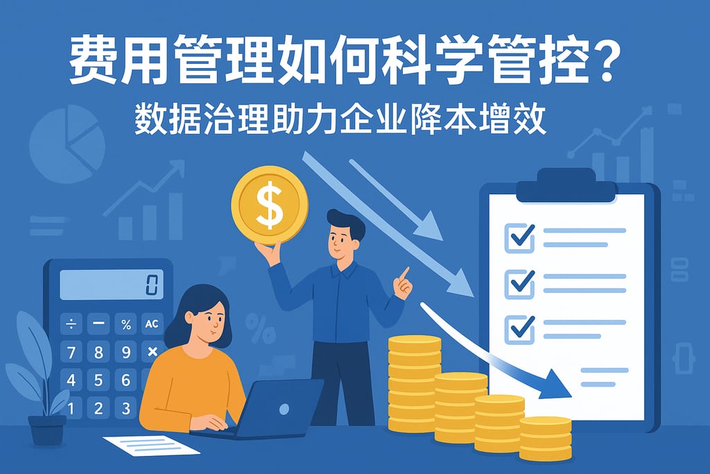 费用管理如何科学管控？数据治理助力企业降本增效