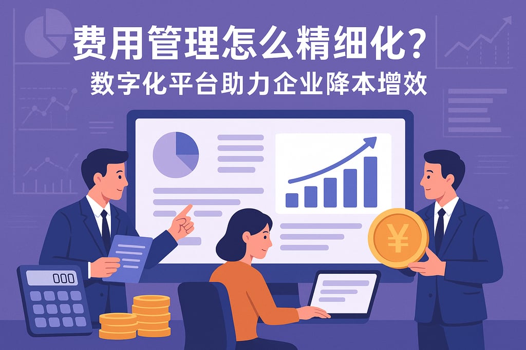 费用管理怎么精细化？数字化平台助力企业降本增效