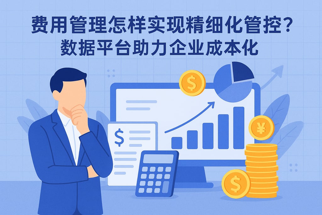 费用管理怎样实现精细化管控？数据平台助力企业成本优化