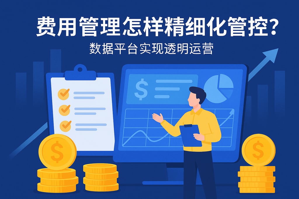 费用管理怎样精细化管控？数据平台实现透明运营