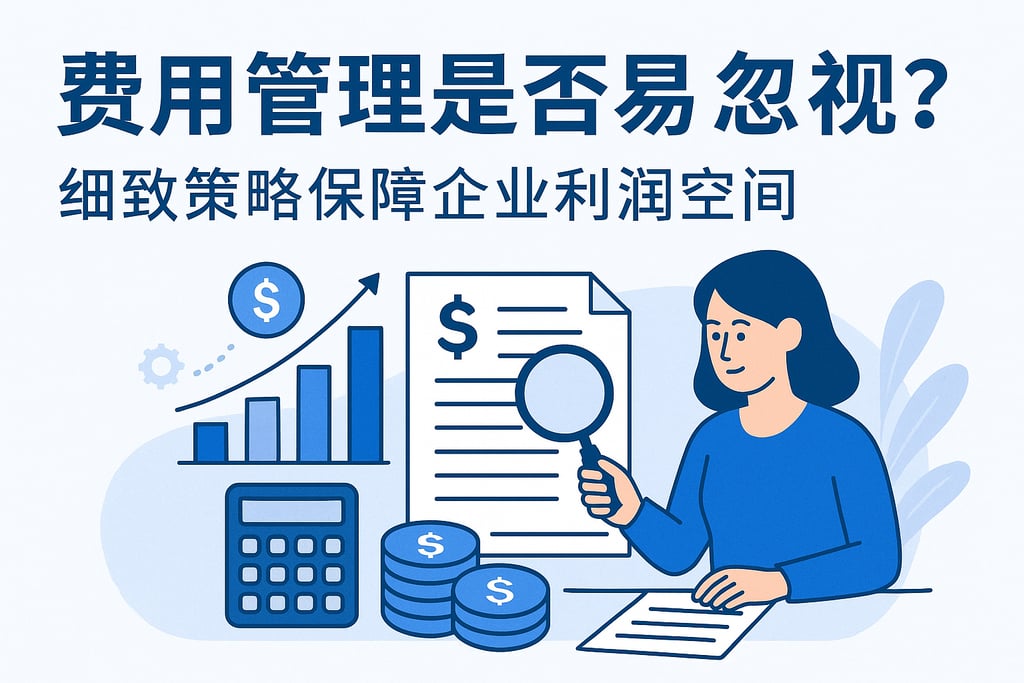 费用管理是否易忽视？细致策略保障企业利润空间