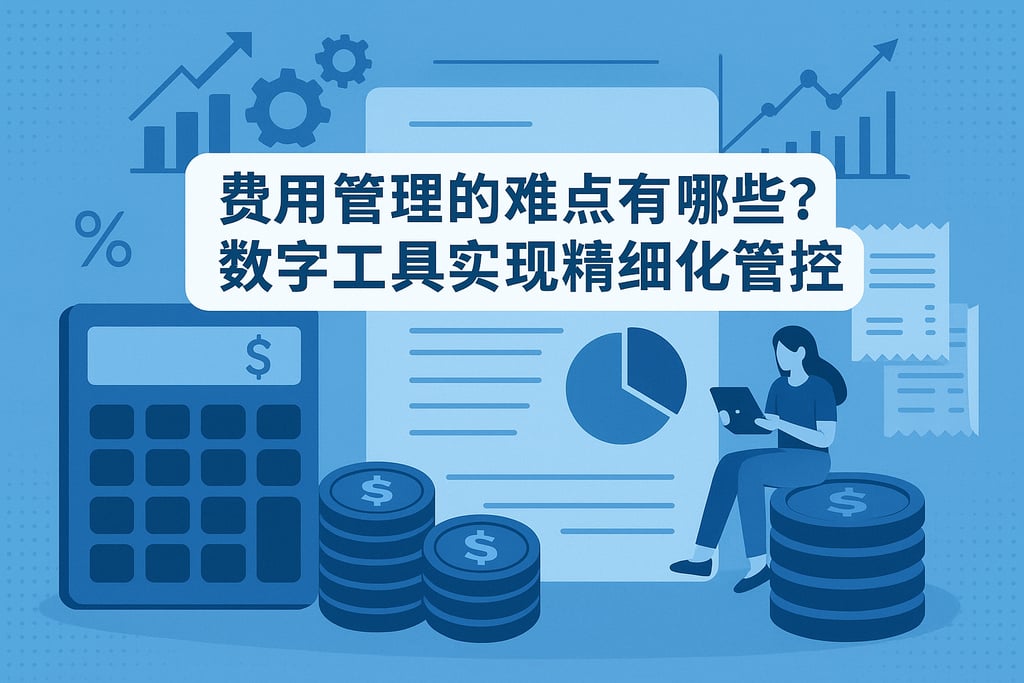 费用管理的难点有哪些？数字工具实现精细化管控