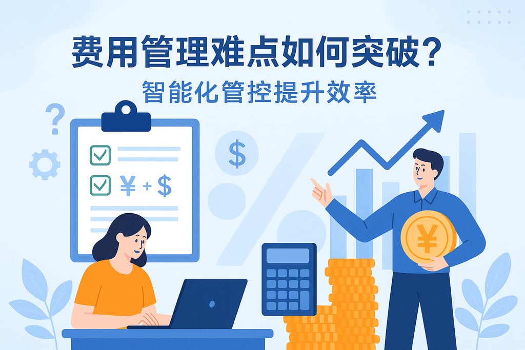 费用管理难点如何突破？智能化管控提升效率