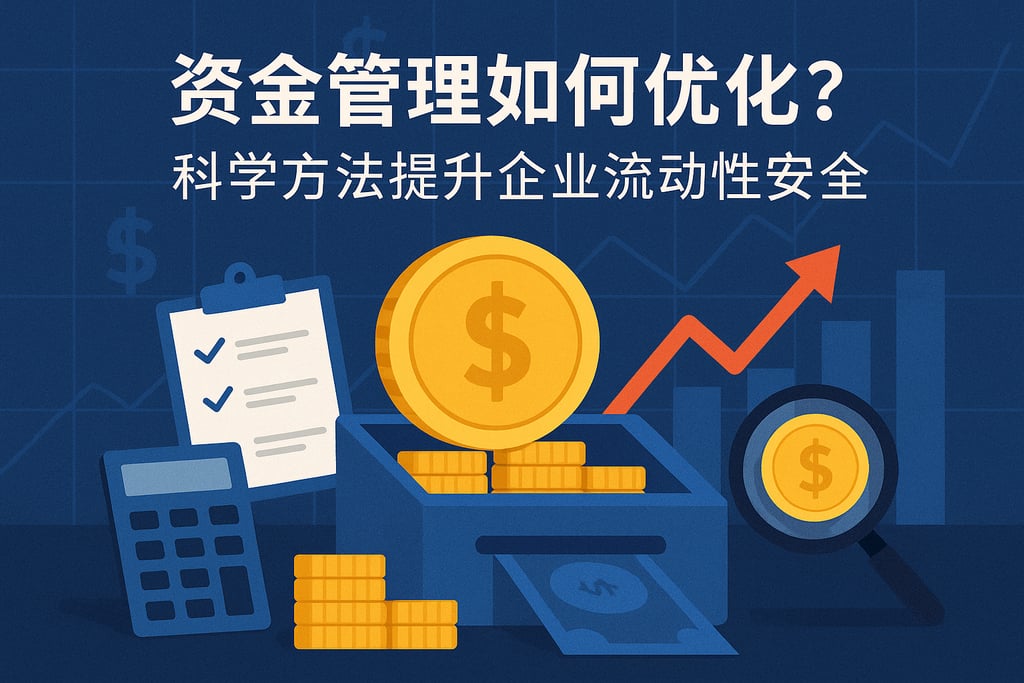 资金管理如何优化？科学方法提升企业流动性安全
