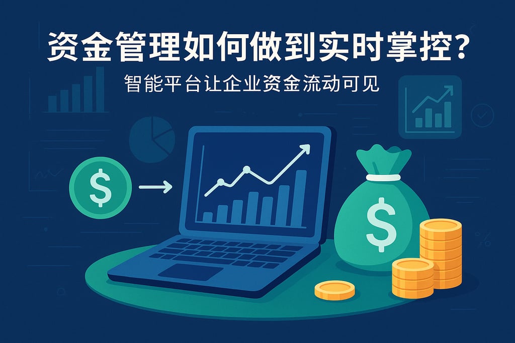 资金管理如何做到实时掌控？智能平台让企业资金流动可见