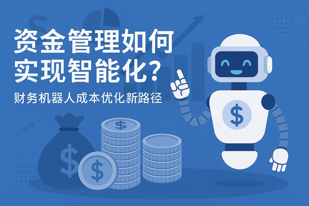 资金管理如何实现智能化？财务机器人成本优化新路径