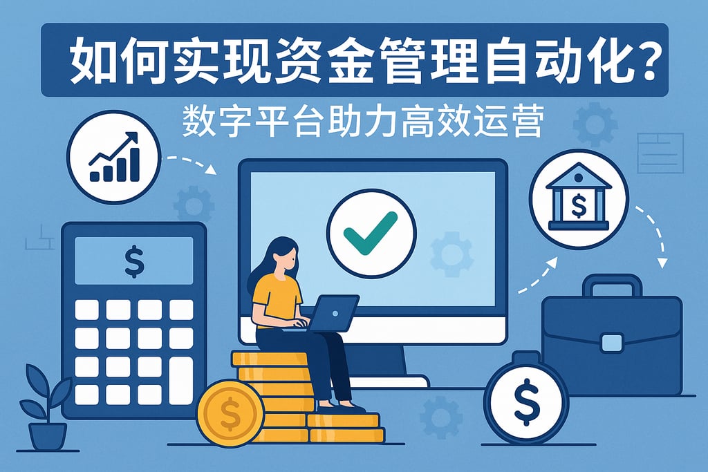 资金管理如何实现自动化？数字平台助力高效运营