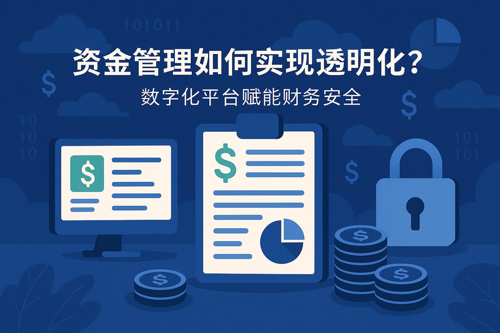 资金管理如何实现透明化？数字化平台赋能财务安全