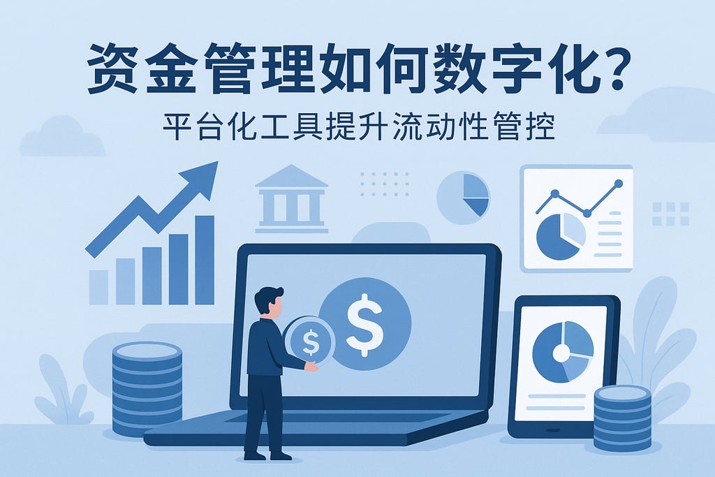 资金管理如何数字化？平台化工具提升流动性管控