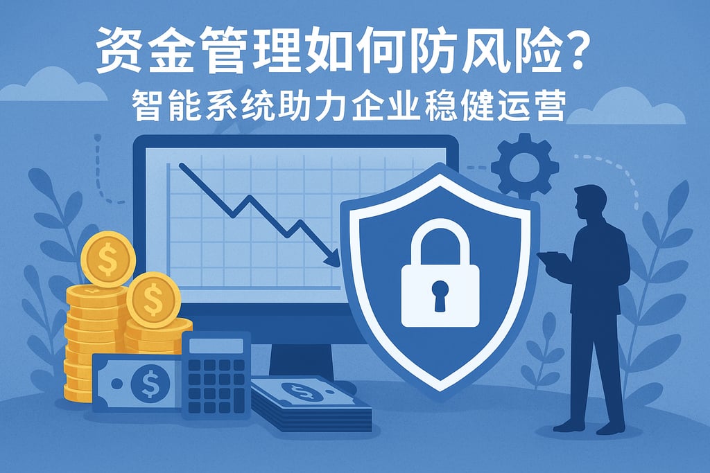 资金管理如何防风险？智能系统助力企业稳健运营