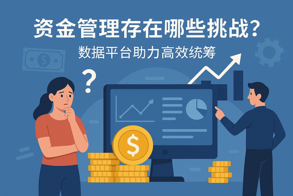 资金管理存在哪些挑战？数据平台助力高效统筹