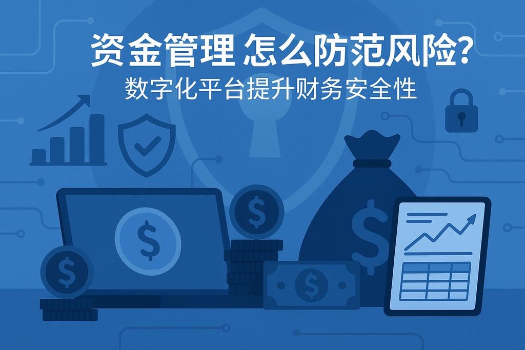 资金管理怎么防范风险？数字化平台提升财务安全性