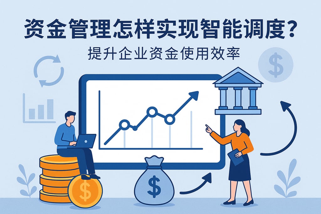 资金管理怎样实现智能调度？提升企业资金使用效率