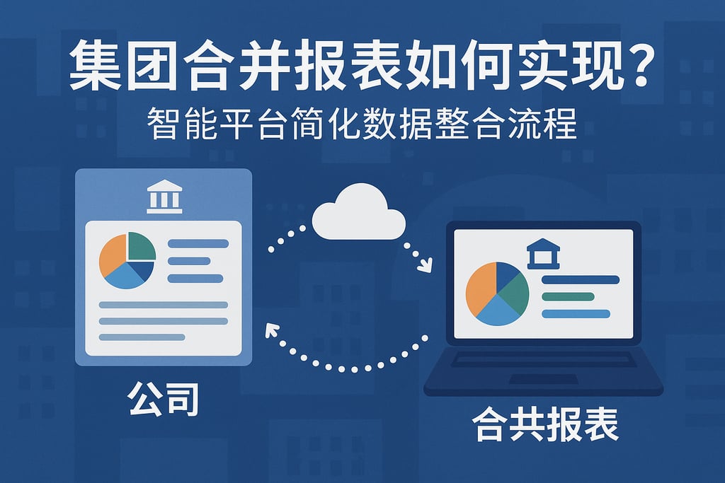 集团合并报表如何实现？智能平台简化数据整合流程