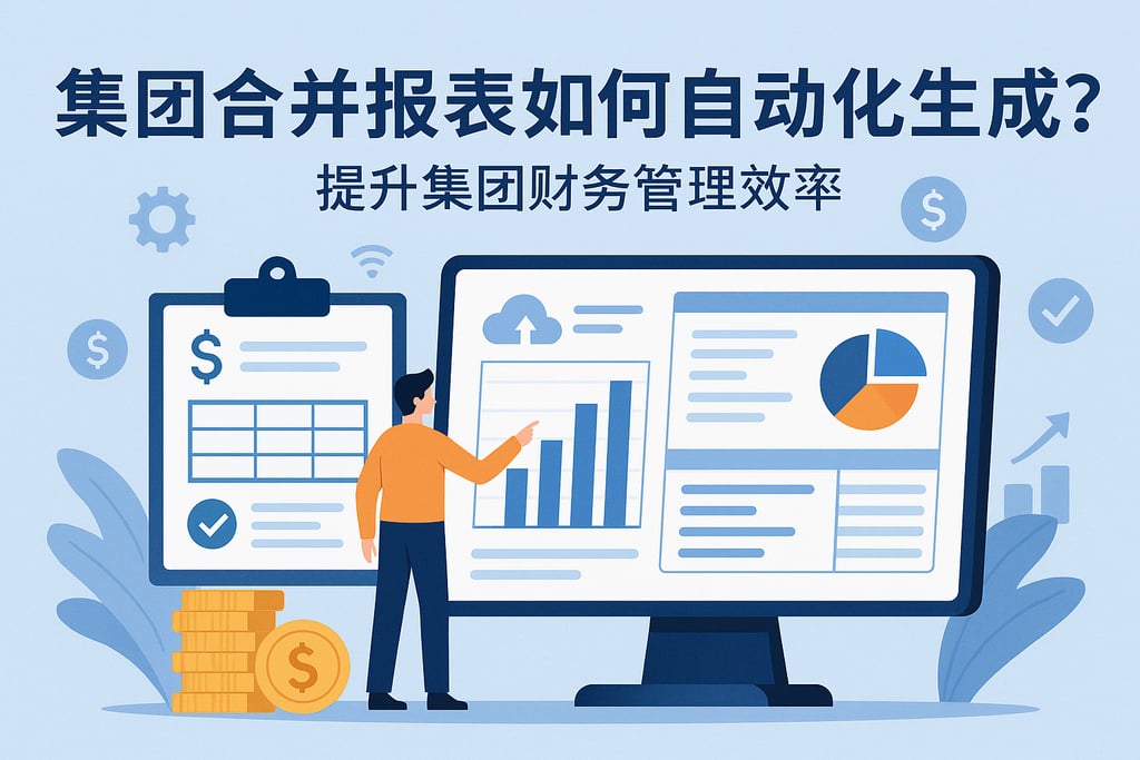 集团合并报表如何自动化生成？提升集团财务管理效率