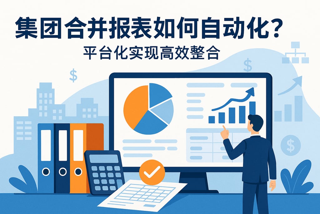 集团合并报表如何自动化？平台化实现高效整合