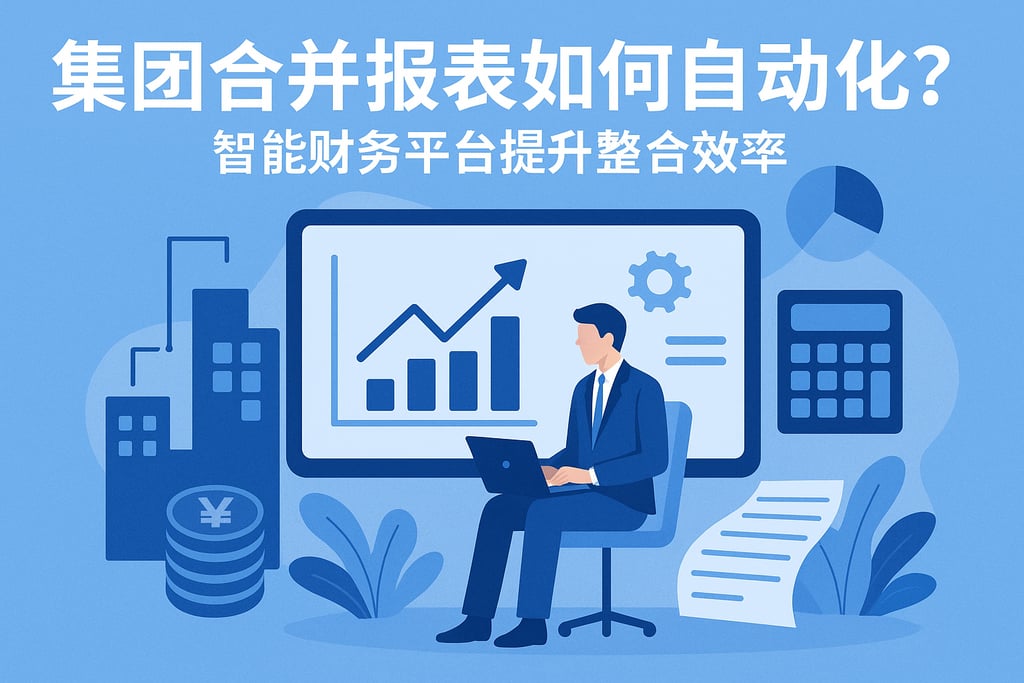 集团合并报表如何自动化？智能财务平台提升整合效率