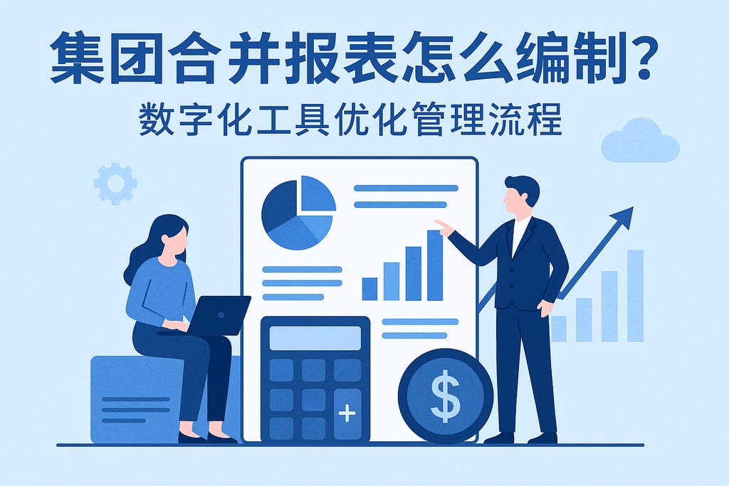 集团合并报表怎么编制？数字化工具优化管理流程