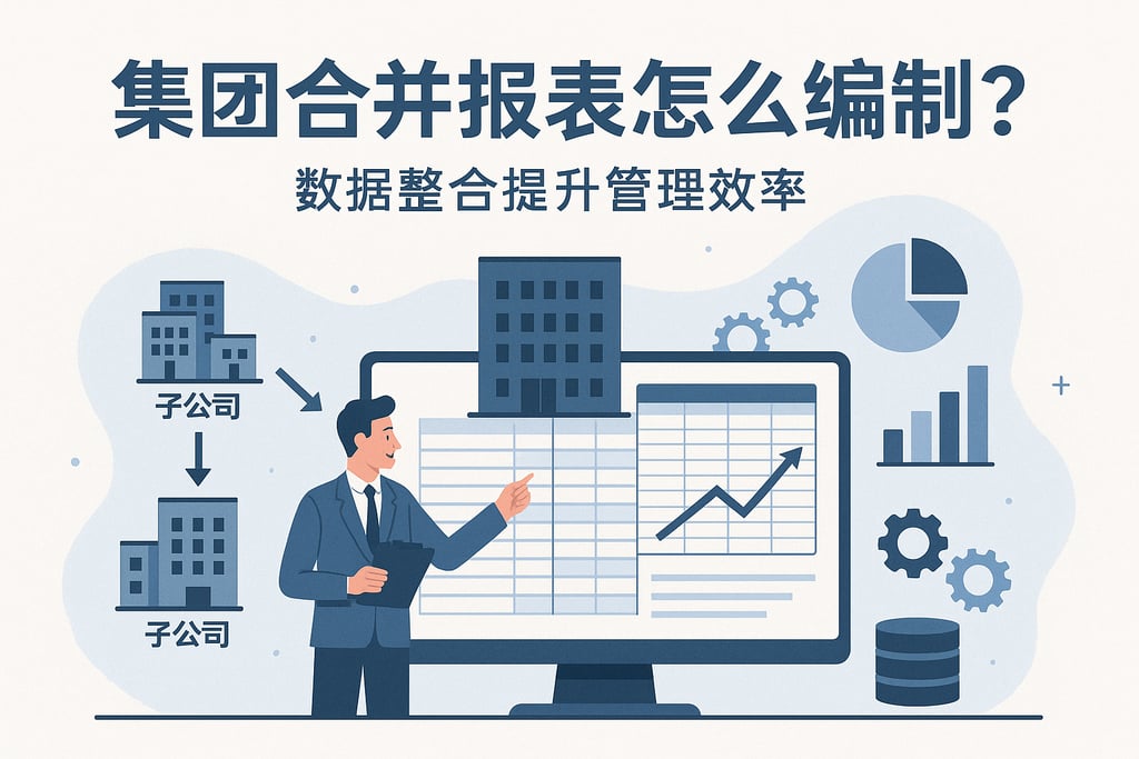 集团合并报表怎么编制？数据整合提升管理效率