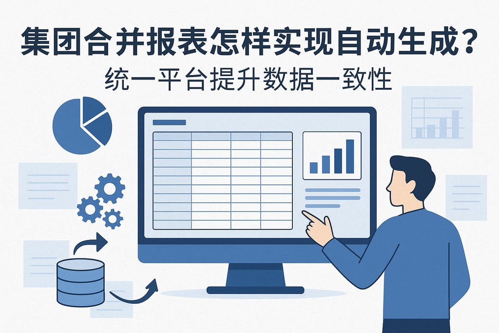 集团合并报表怎样实现自动生成？统一平台提升数据一致性