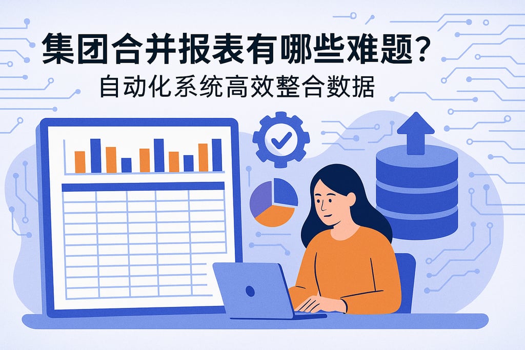 集团合并报表有哪些难题？自动化系统高效整合数据