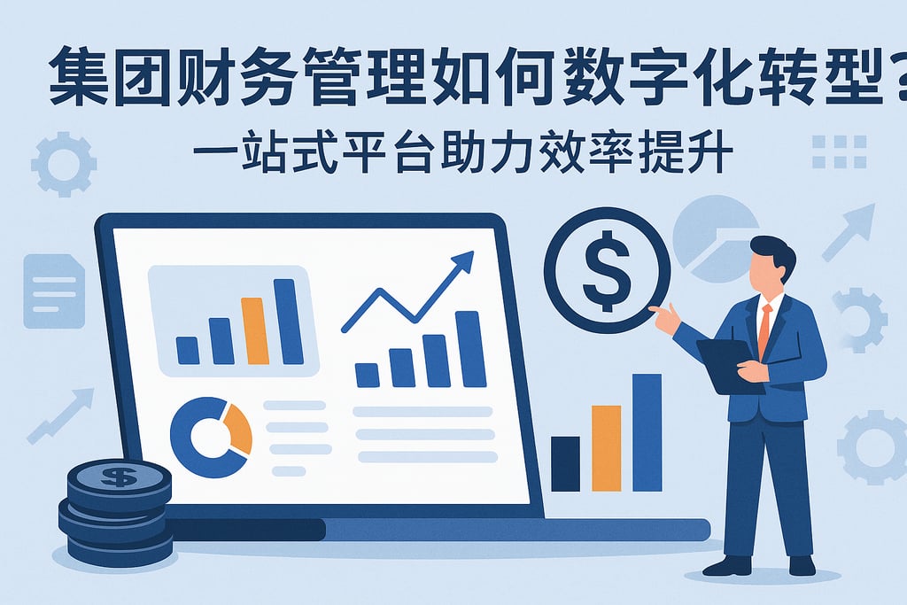 集团财务管理如何数字化转型？一站式平台助力效率提升