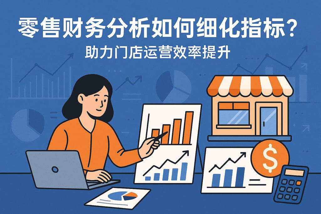 零售财务分析如何细化指标？助力门店运营效率提升