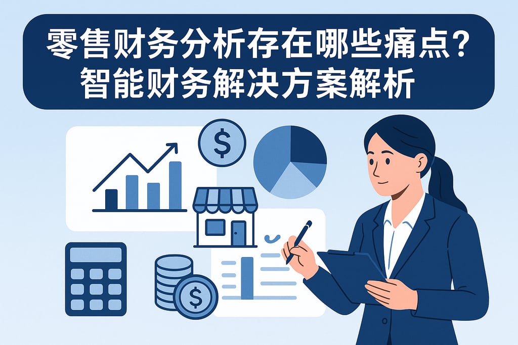 零售财务分析存在哪些痛点？智能财务解决方案解析