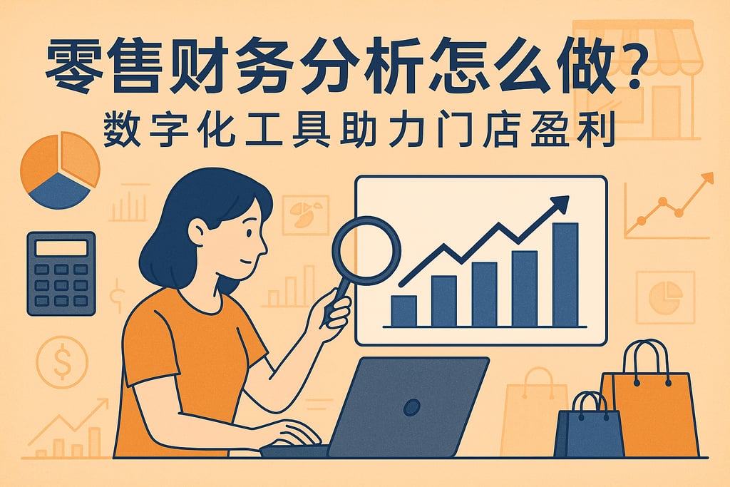零售财务分析怎么做？数字化工具助力门店盈利