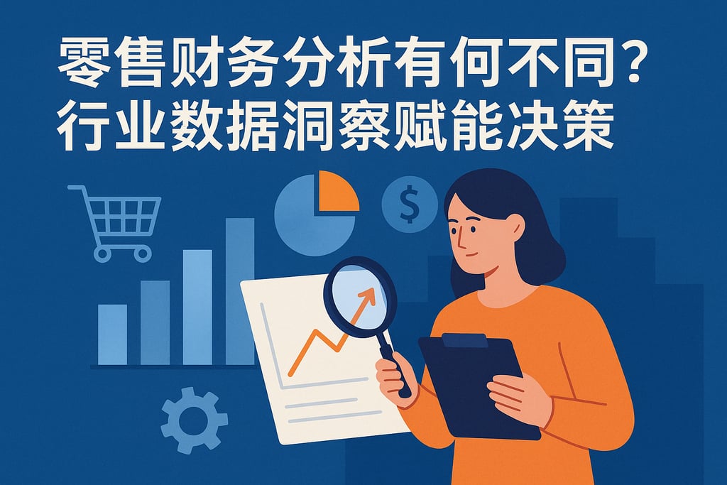 零售财务分析有何不同？行业数据洞察赋能决策
