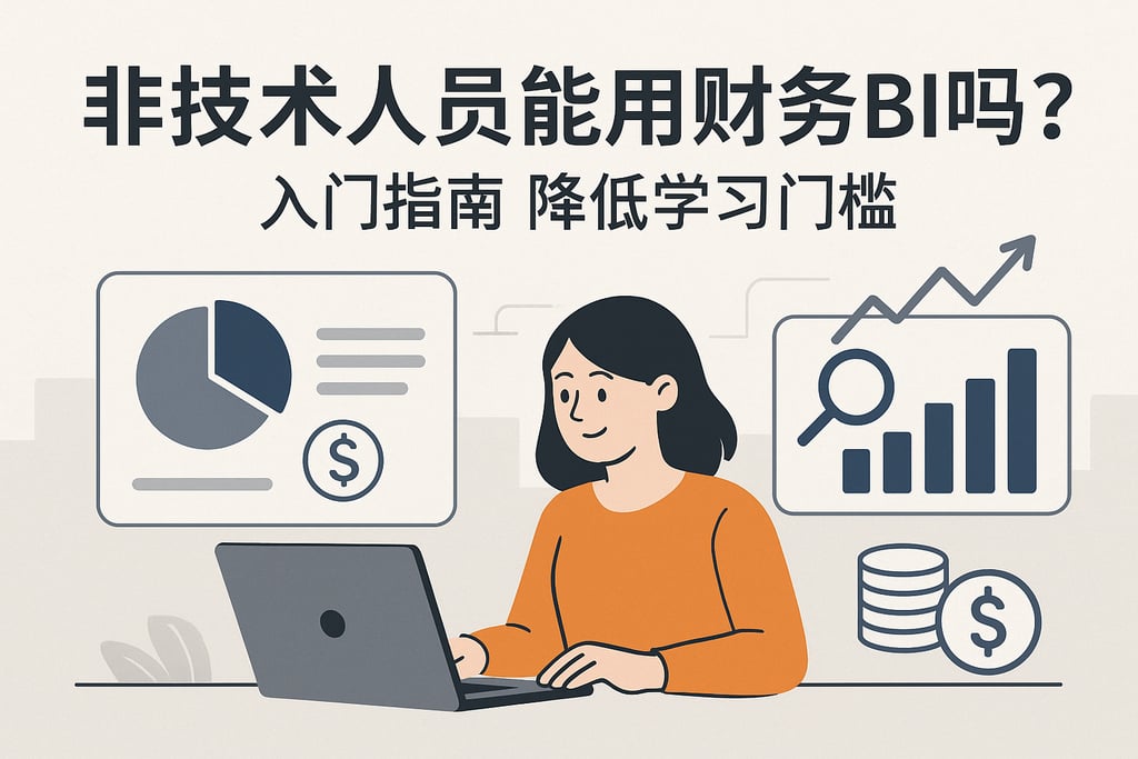 非技术人员能用财务BI吗？入门指南降低学习门槛