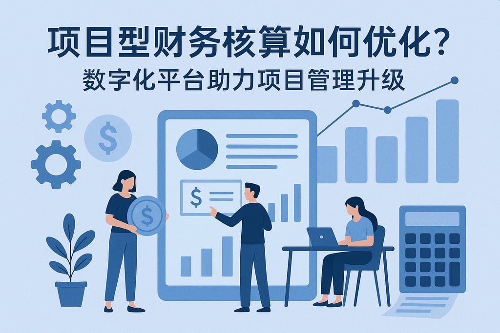 项目型财务核算如何优化？数字化平台助力项目管理升级