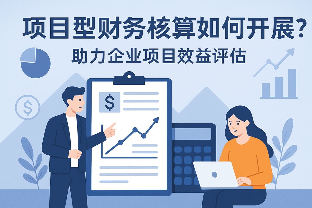 项目型财务核算如何开展？助力企业项目效益评估