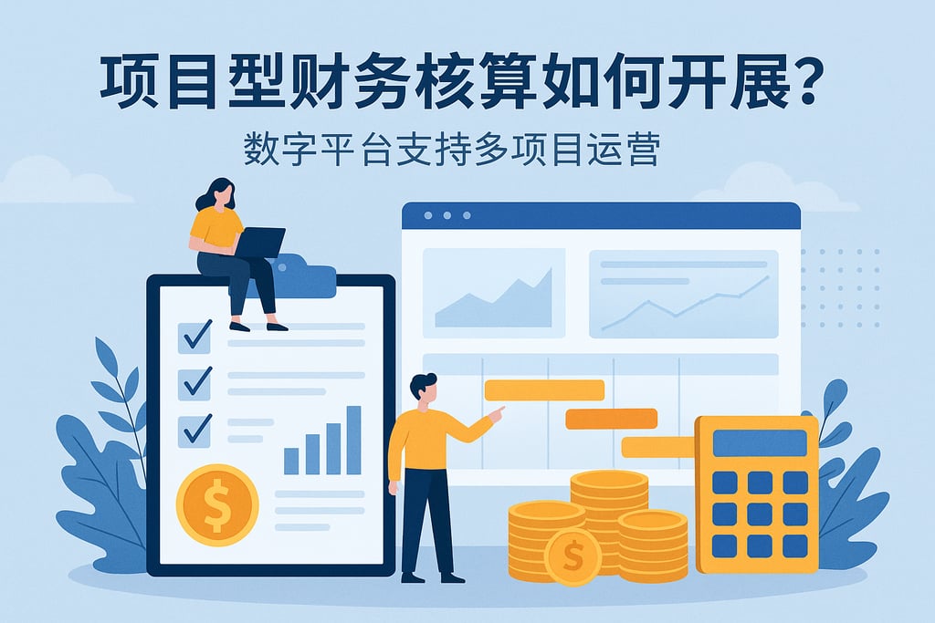 项目型财务核算如何开展？数字平台支持多项目运营