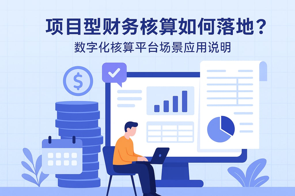 项目型财务核算如何落地？数字化核算平台场景应用说明