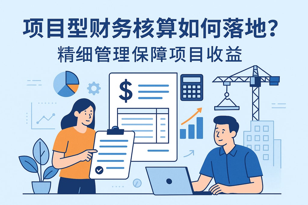 项目型财务核算如何落地？精细管理保障项目收益