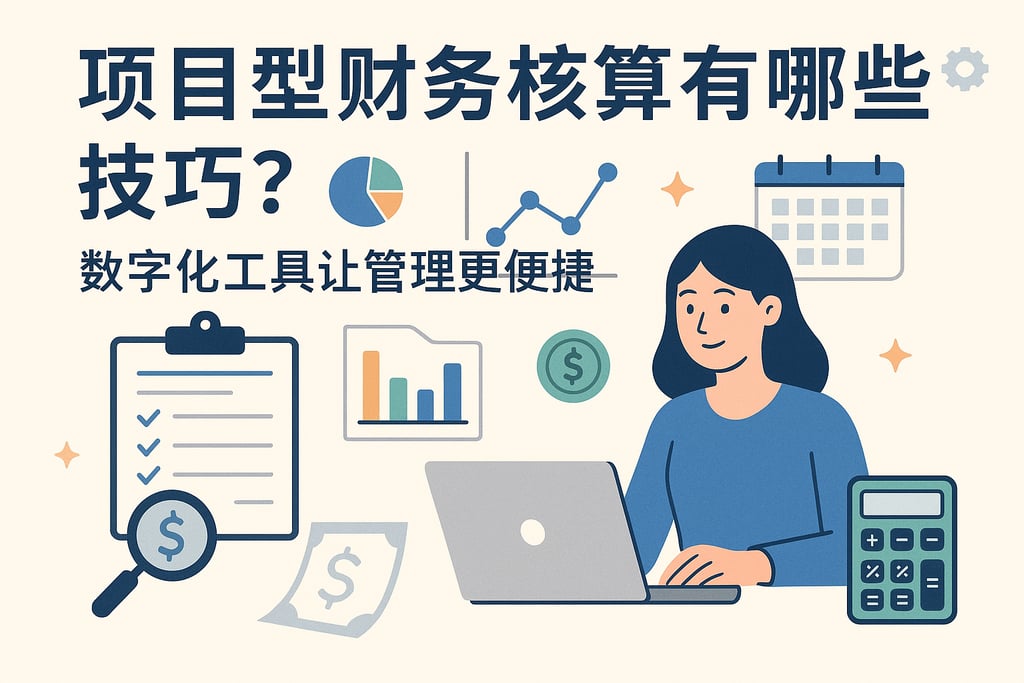 项目型财务核算有哪些技巧？数字化工具让管理更便捷