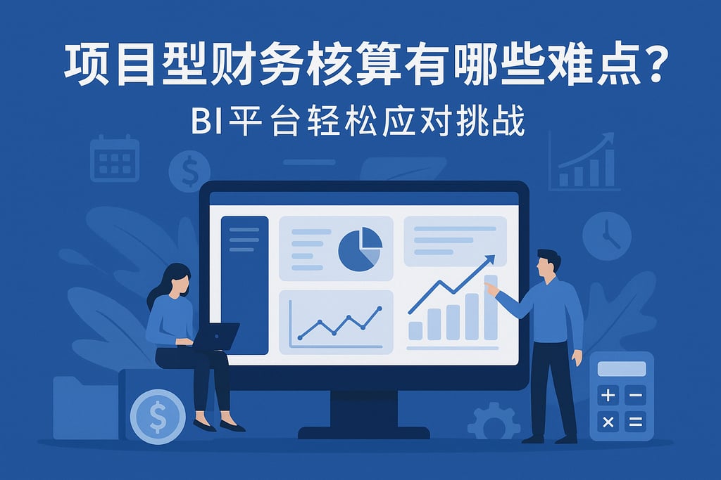 项目型财务核算有哪些难点？BI平台轻松应对挑战