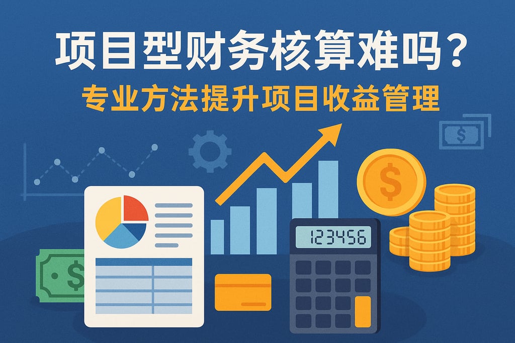 项目型财务核算难吗？专业方法提升项目收益管理