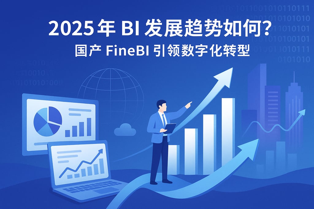 2025年BI发展趋势如何？国产FineBI引领数字化转型