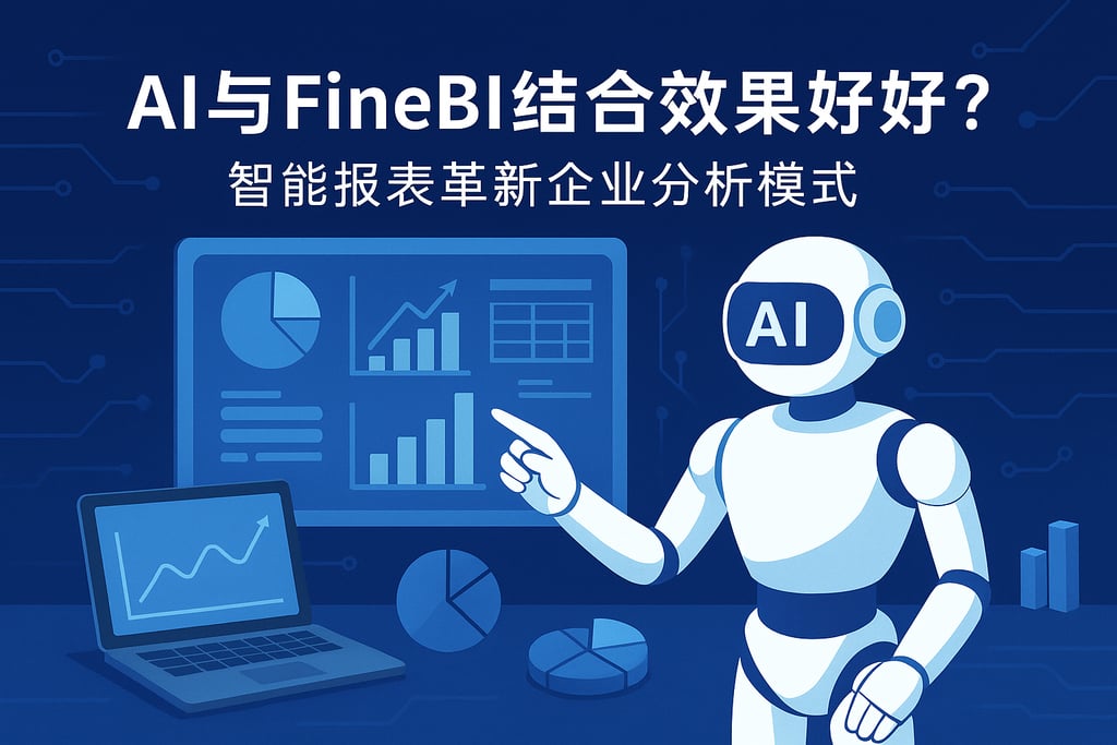 AI与FineBI结合效果好吗？智能报表革新企业分析模式