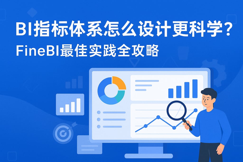 BI指标体系怎么设计更科学？FineBI最佳实践全攻略