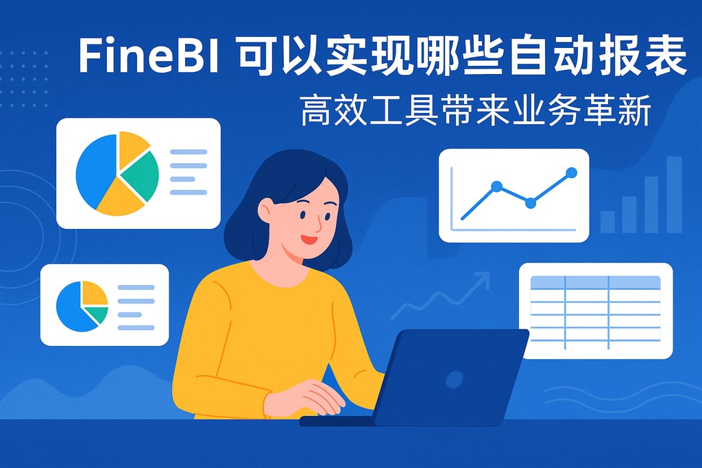 FineBI可以实现哪些自动报表？高效工具带来业务革新