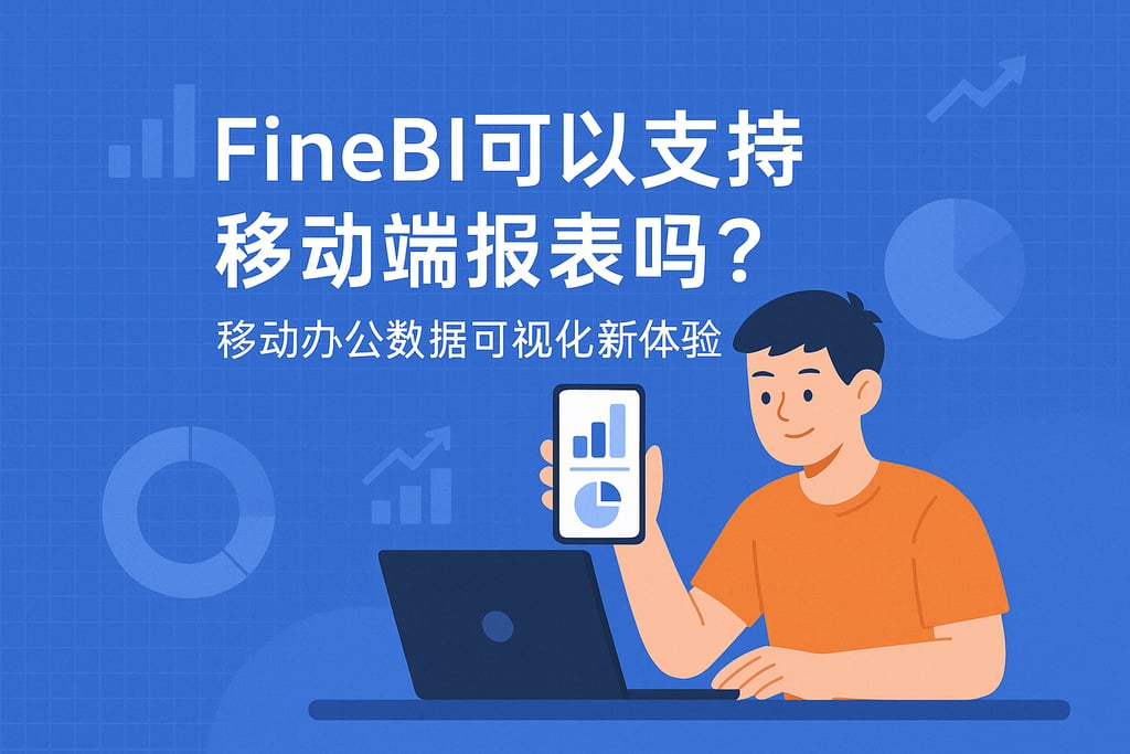 FineBI可以支持移动端报表吗？移动办公数据可视化新体验